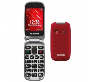Teléfono Móvil Telefunken S560 Rojo