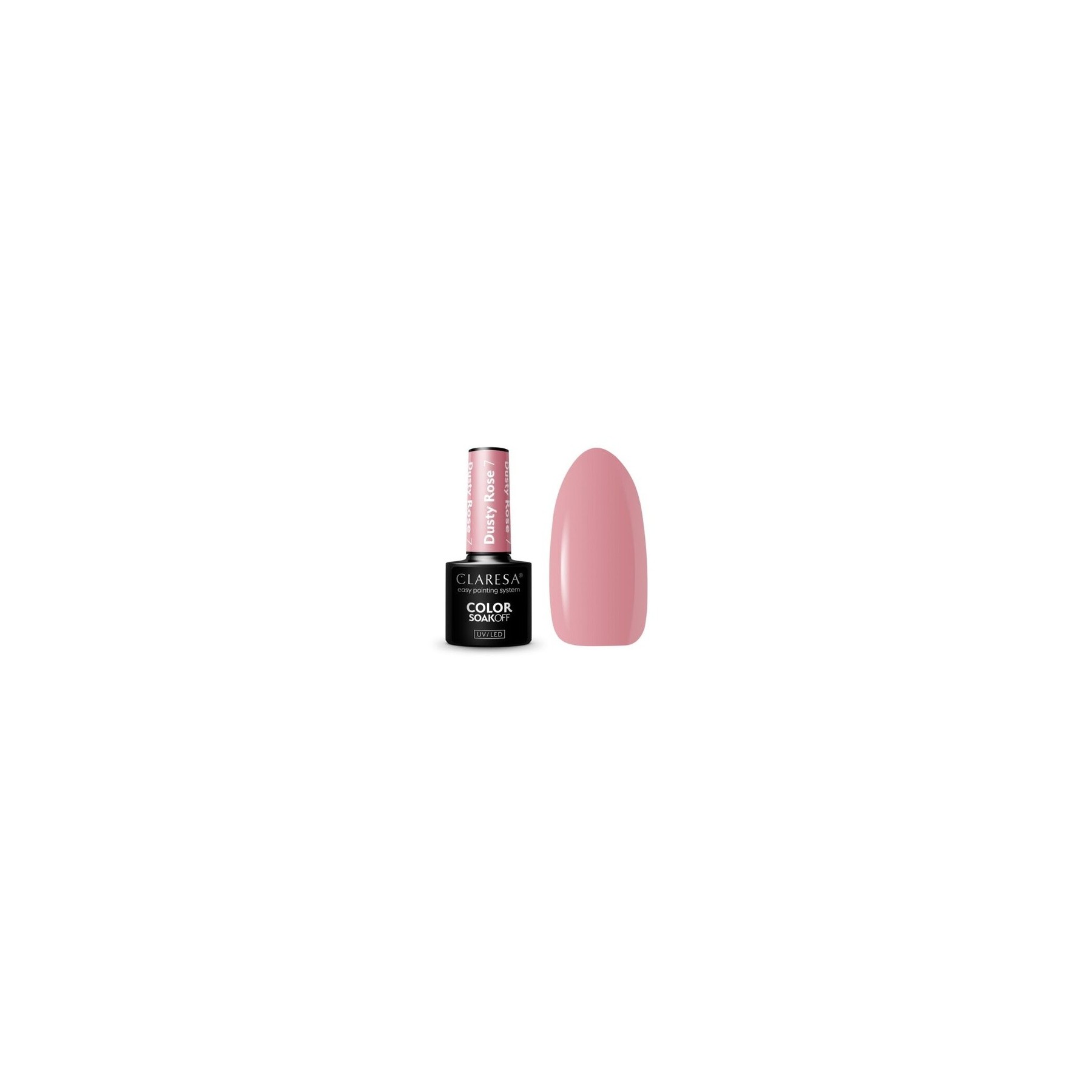 Claresa 7 Dusty Rose UV Nail Polish 5ml