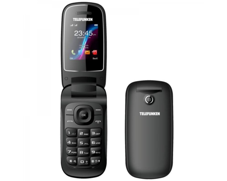 Teléfono móvil telefunken tm 18.1 classy/ negro