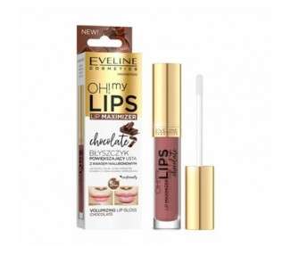 Eveline Oh! My Lips Lip Maximizer Lip Gloss Chocolate 4.5ml