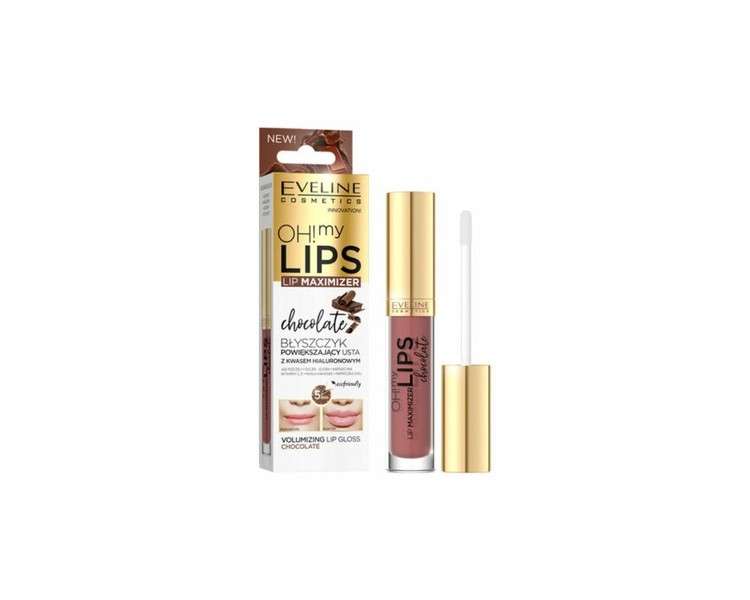Eveline Oh! My Lips Lip Maximizer Lip Gloss Chocolate 4.5ml