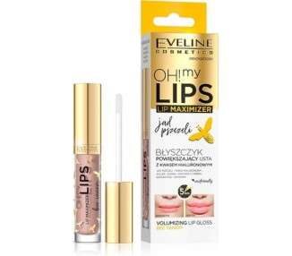 Eveline Cosmetics Oh! My Lips Volumizing Lip Gloss Maximizer with Bee Venom and Hyaluronic Acid 4.5ml