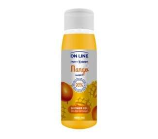 On Line Fruity Shot Mango Shower Gel 400ml