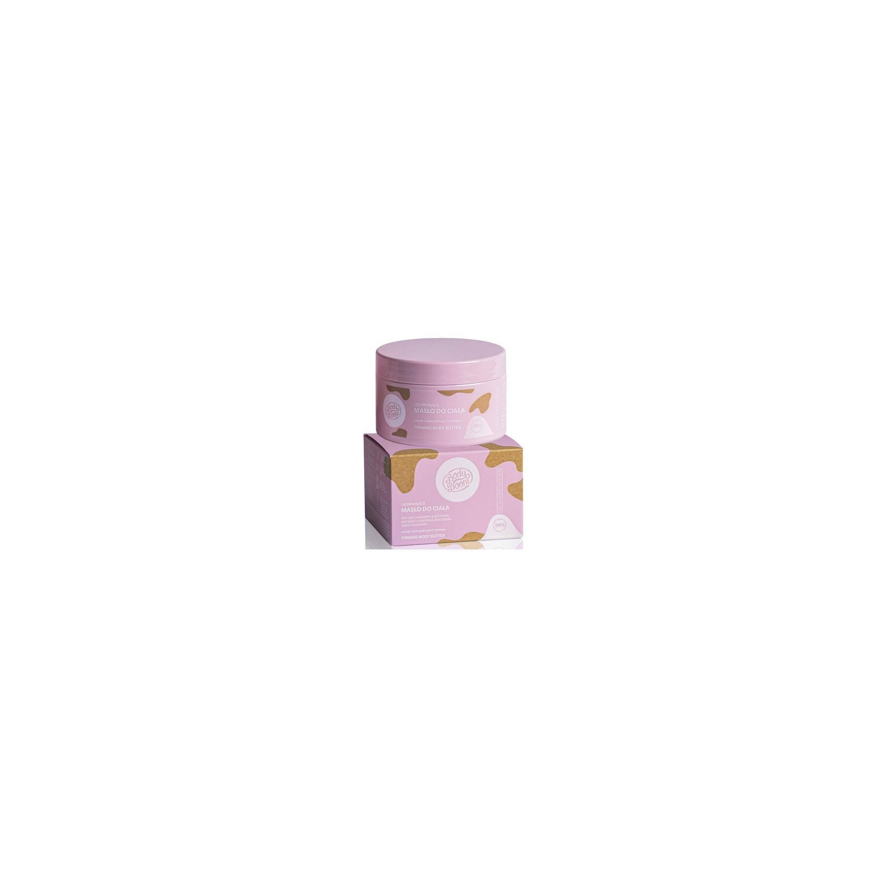 Body Boom Firming Body Butter Shapes Firms and Tones the Body Moisturizes Regenerates and Nourishes the Skin 250ml
