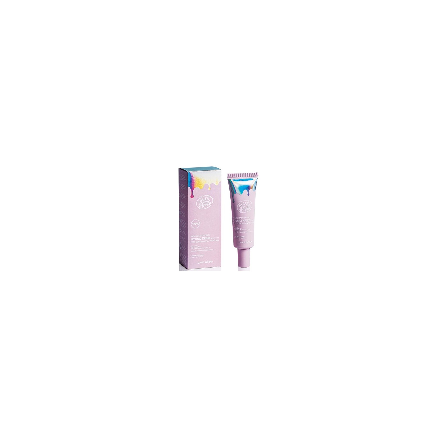 Body Boom Faceboom Moisturising and Soothing Cream for Dry and Sensitive Skin 50ml
