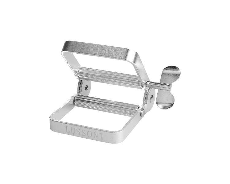 T4B LUSSONI Professional Hairdressing Aluminum Tube Squeezer for Hair Dyes and Toothpaste