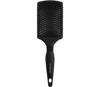 TB Tools for Beauty Lussoni Professional Styling Hairbrush Detangling Brush for All Hair Types Black