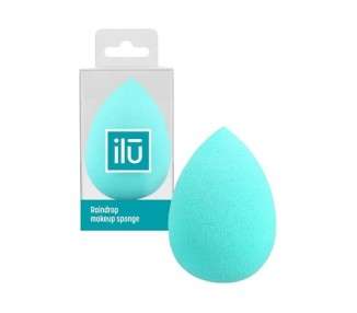 T4B ILU Raindrop Shaped Turquoise Makeup Sponge