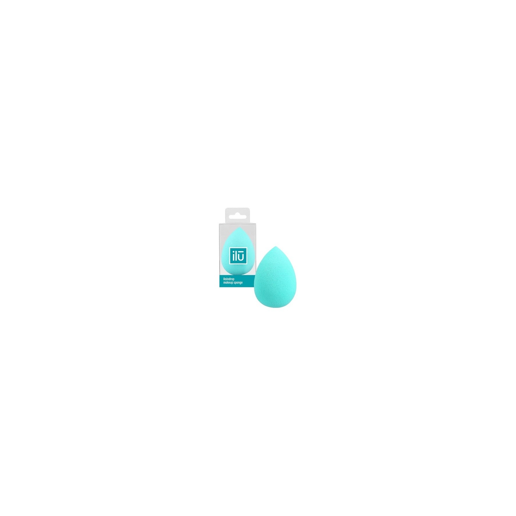 T4B ILU Raindrop Shaped Turquoise Makeup Sponge