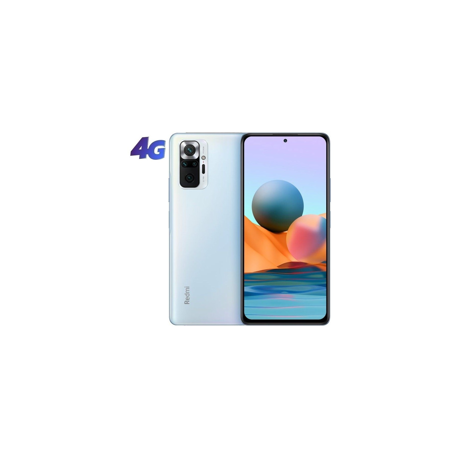 Smartphone Xiaomi Redmi Note 10 Pro 6GB 128GB 6.67" Azul Glaciar