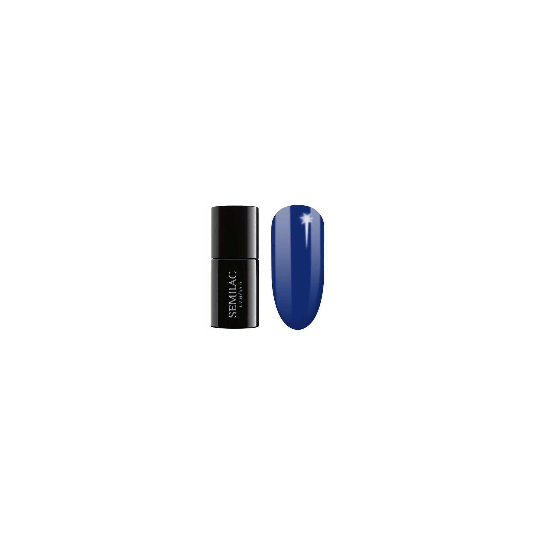 Semilac UV Nail Polish Festive Blue 7ml