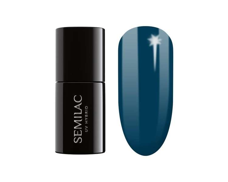 Semilac UV Nail Polish Blue Tea 406 7ml