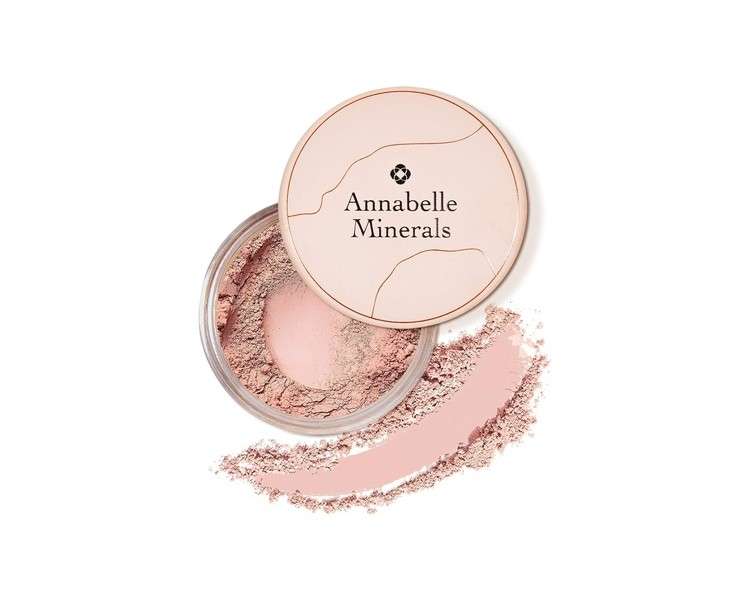 Annabelle Minerals Natural Mineral Powder Blush Matte Makeup Finish Satin Sunrise 4g