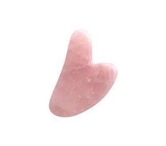 Fluff Guasha Stone for Massage Rose Quartz