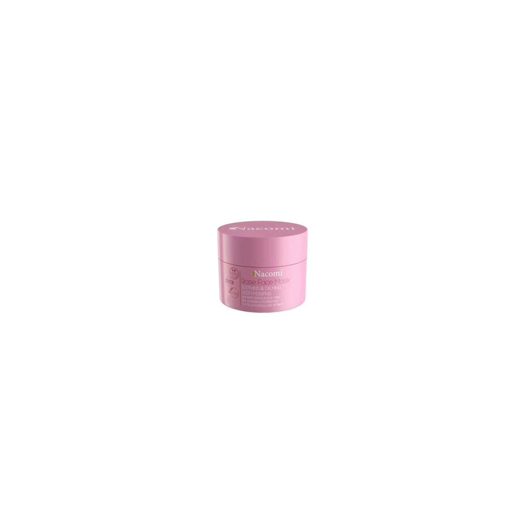 Nacomi Soothing Calming Rose Face Mask 50ml