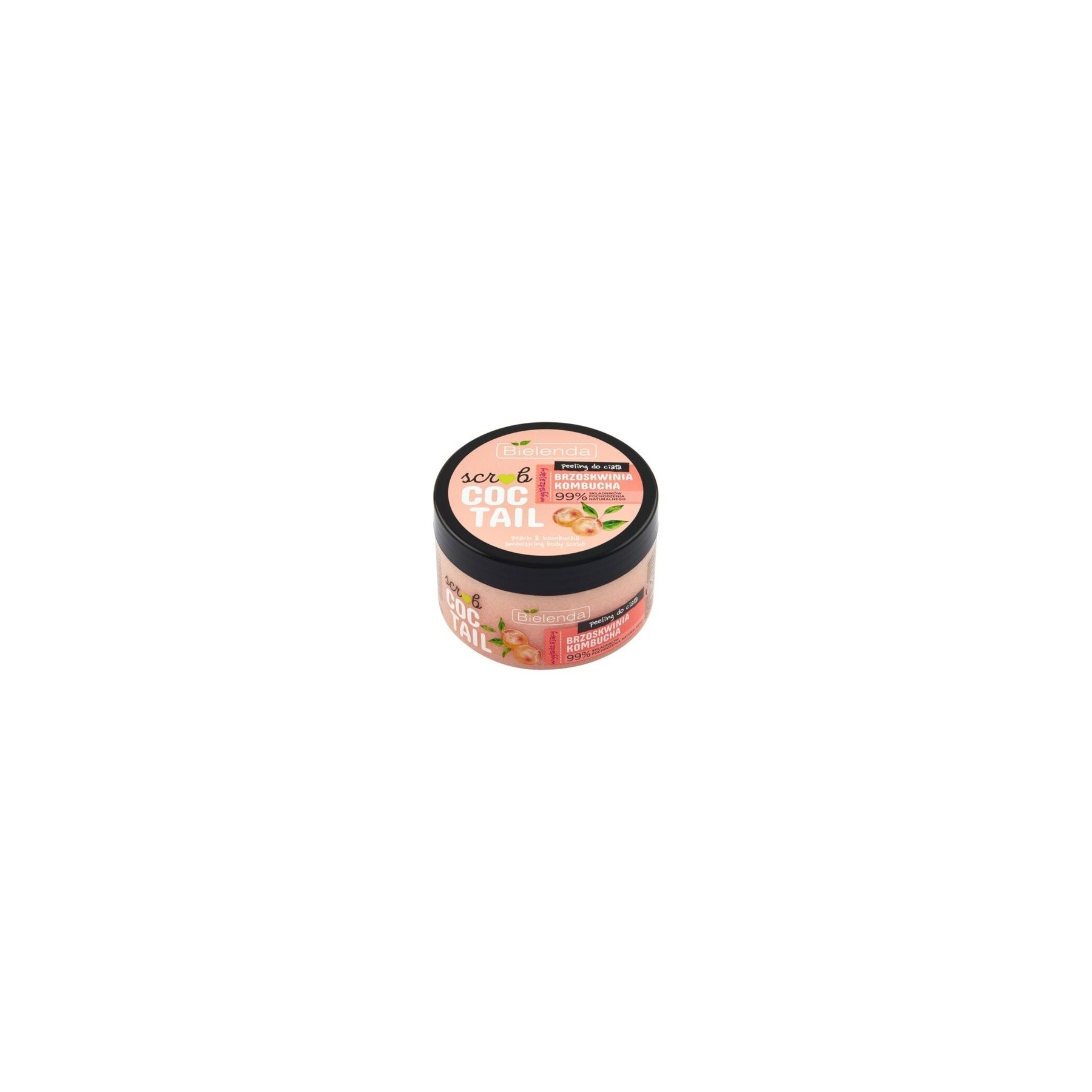 Bielenda Scrub Coctail Smoothing Body Scrub Peach & Kombucha 350g