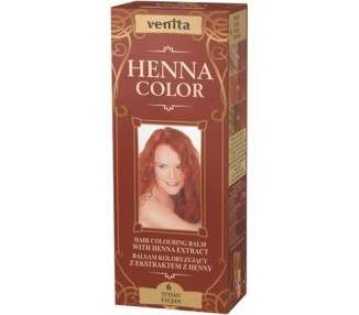 Venita Henna Color 6 Titian Hair Dye 75ml