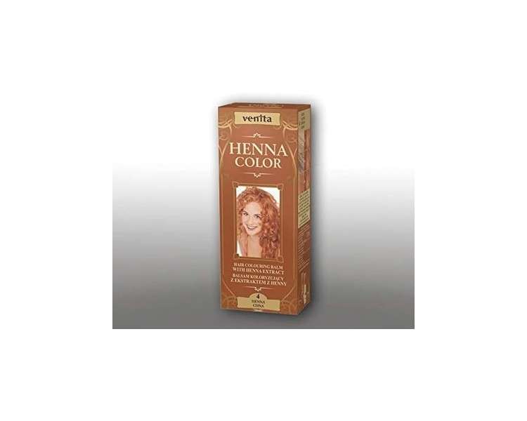 Venita Henna Color Hair Dye 75ml - Shade 4 Henna