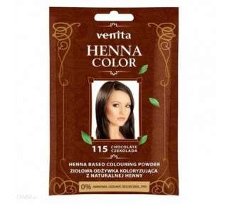 Venita Henna Herbal Coloring Conditioner 115 Chocolate 30g