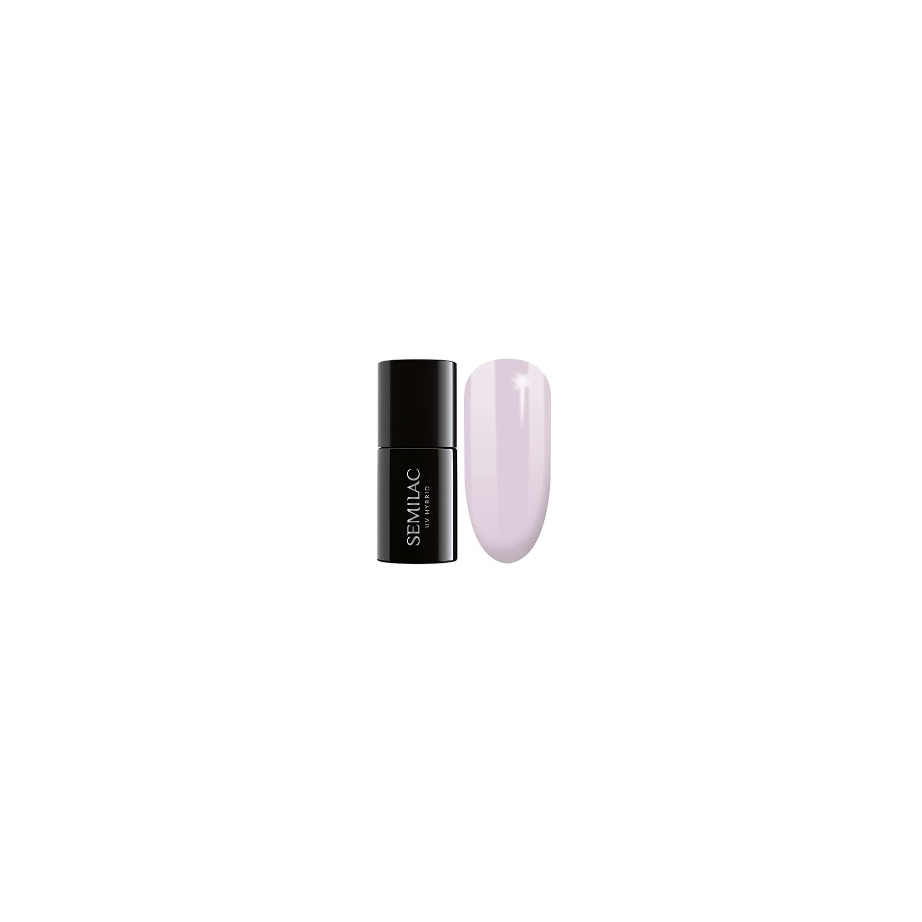 Semilac UV Nail Polish Grey 507 Crispy Cookie 7ml - Colorful and Long-Lasting Nail Polish for Intensive Nails