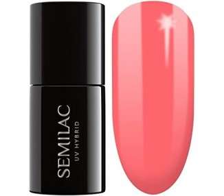 Semilac 033 UV Hybrid Nail Polish Pink Doll 7ml