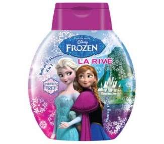 La Rive Disney Frozen Hair Shampoo and Shower Gel 2-in-1 250ml