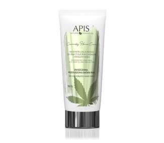 APIS CANNABIS HOME CARE Regenerating Hand Mask with Cannabis Oil and Hydromanil Complex 200ml