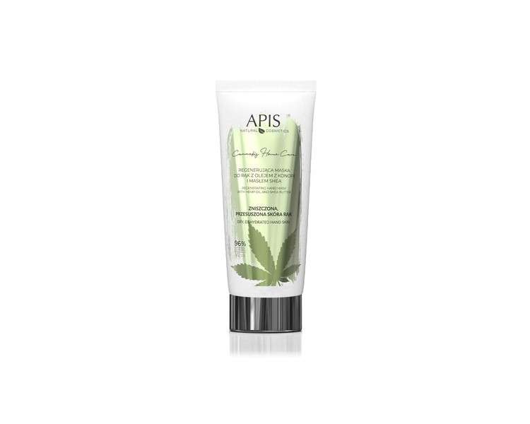 APIS CANNABIS HOME CARE Regenerating Hand Mask with Cannabis Oil and Hydromanil Complex 200ml