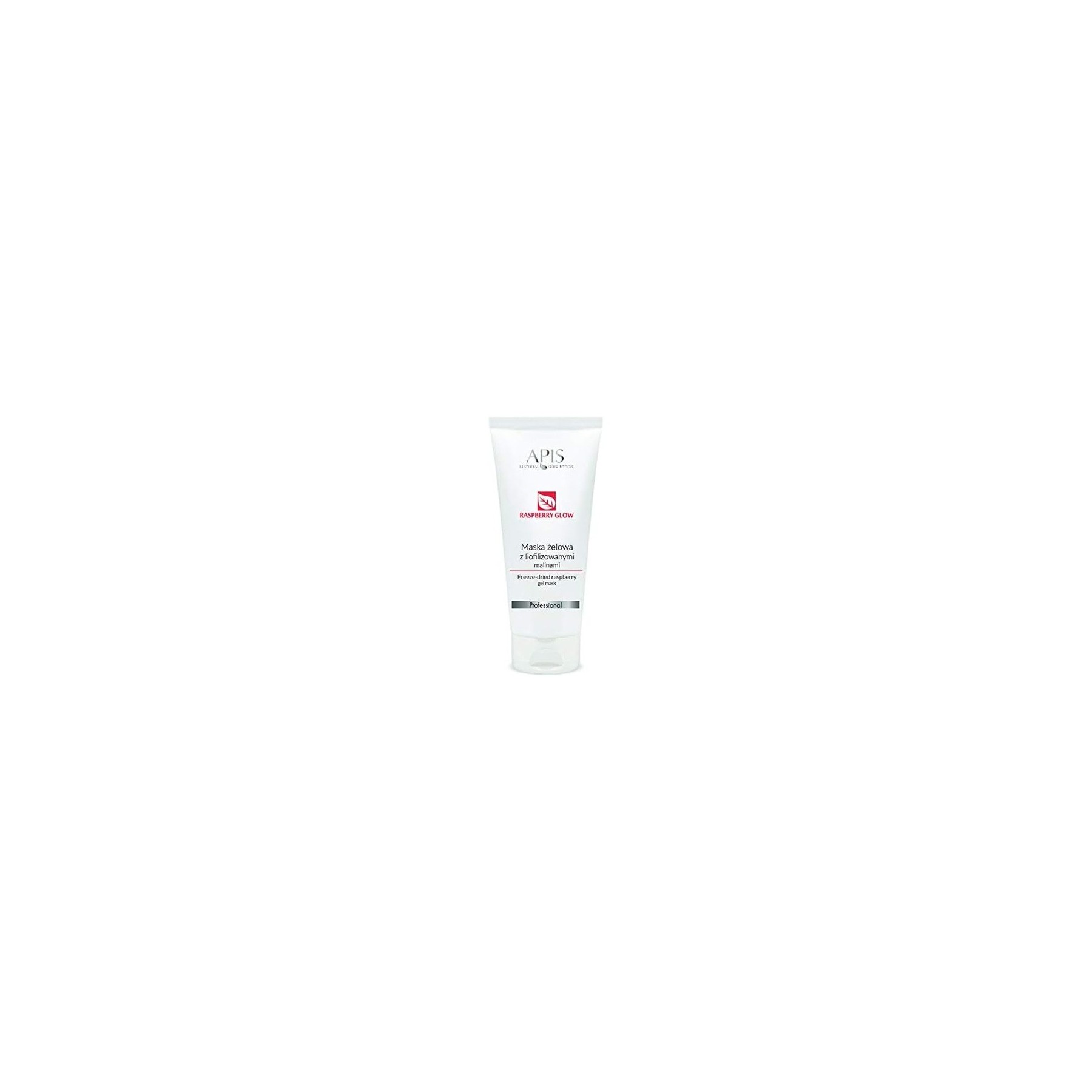 APIS Raspberry Glow Gel Mask with Freeze Dried Raspberries, Hyaluronic Acid and Ceramides 200ml