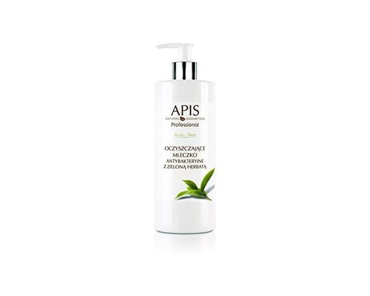 Acne-Stop Antibacterial Face Wash Skin Cleanser Make up Remover with Green Tea 500ml