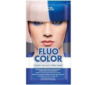 Joanna Fluo Color Hair Shampoo Ammonia Free 35g Navy Blue - Up to 15 Washes