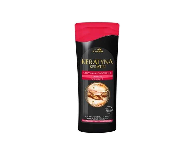 Joanna Keratin Conditioner for Damaged and Rough Hair 200ml