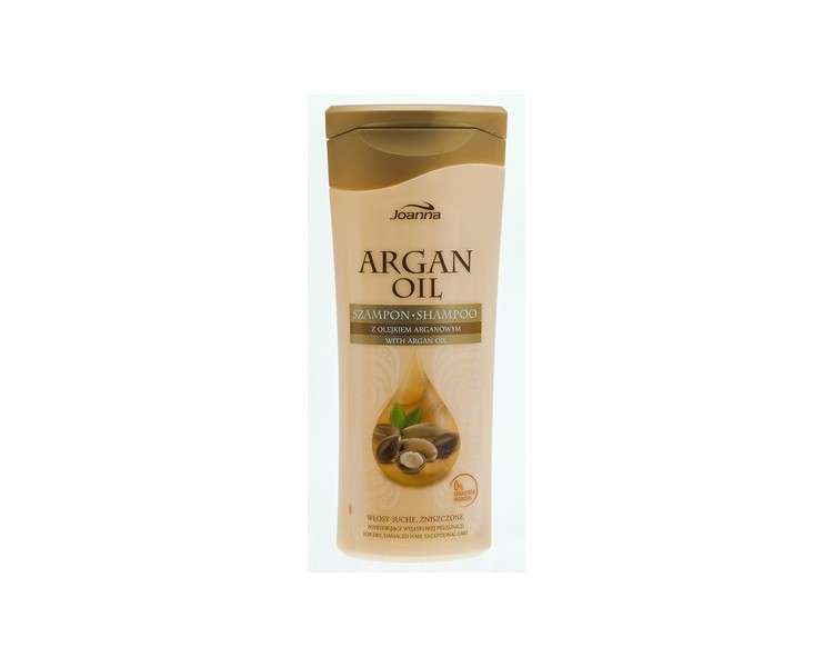 Joanna Argan Oil Shampoo for Dry Damaged Hair Exceptional Care 200ml