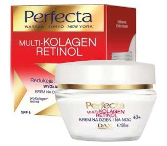 DAX Perfecta Multi Collagen Retinol Day and Night Cream 40+ 50ml