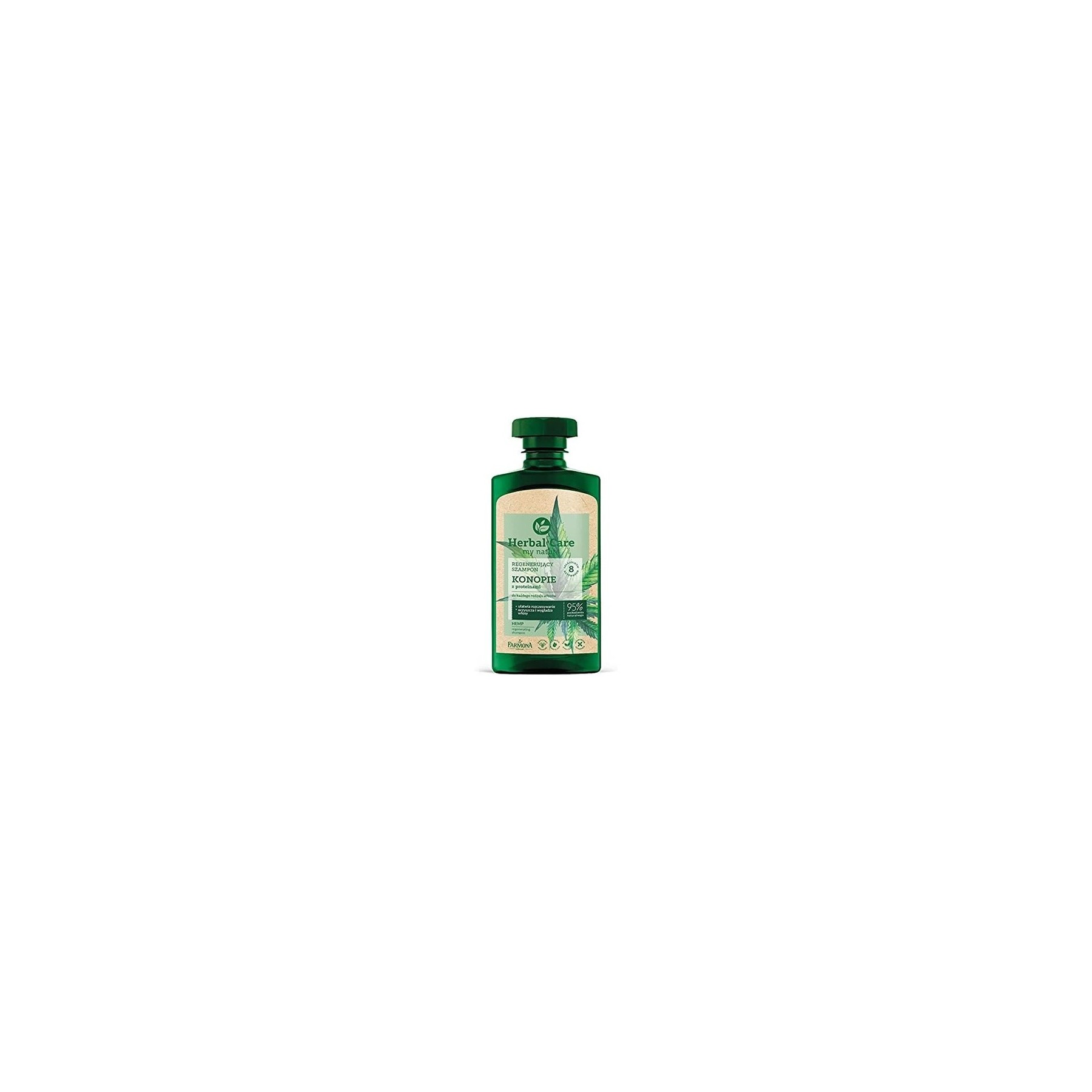 HERBAL CARE Regenerating Hemp Shampoo with Proteins 330ml