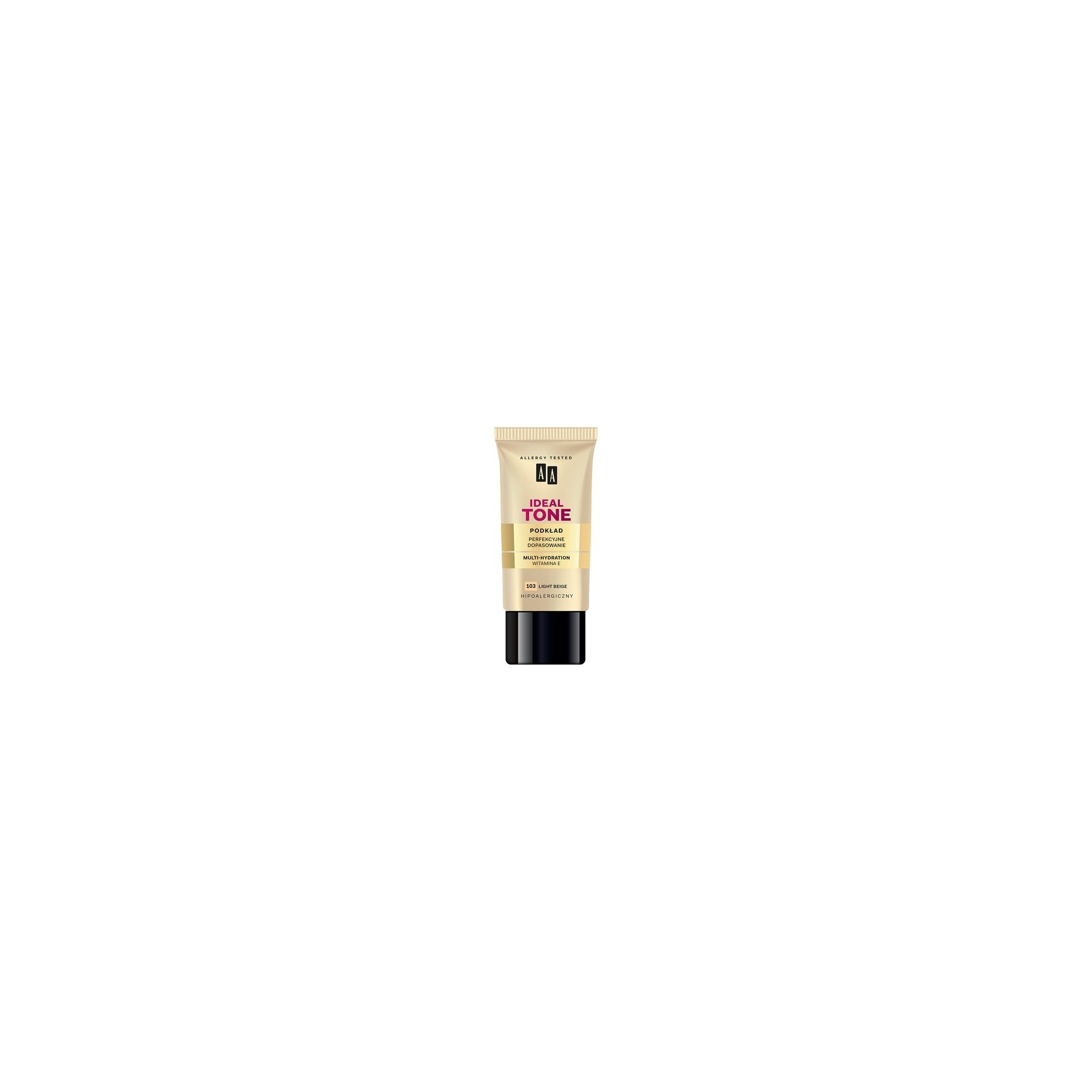 AA Ideal Tone Foundation Perfect Fit Multi Hydration 103 Light Beige 30ml