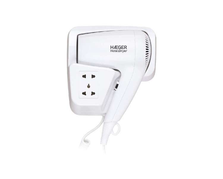 Haeger Hd-120.006a Hotel-Dry Hair Dryer With 1200 W Power, 1