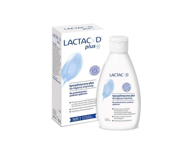 Lactacyd Plus Intimate Hygiene Special Liquid for Irritation and Dryness 200ml