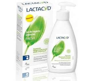 Lactacyd Fresh Intimate Hygiene Gel Daily Protective Wash with Pump 200ml