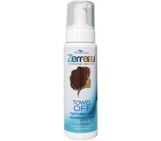Zerreau Towel Off Textured Hair Shampoo Foam with Coconut Fragrance 180ml