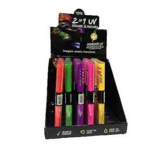 Rimmel 2 in 1 Fluorescent Eyeliner for Disco Party and Parties