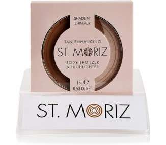 St. Moriz Face & Body Bronzer and Highlighter 15g