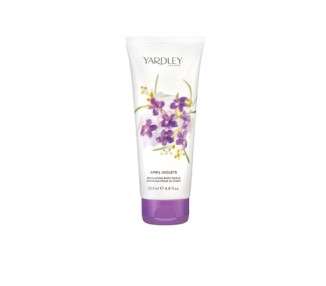 Yardley of London April Violets Exfoliating Body Wash for Her 200ml