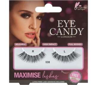 Eye Candy Maximise False Eyelashes 008 Volume Style