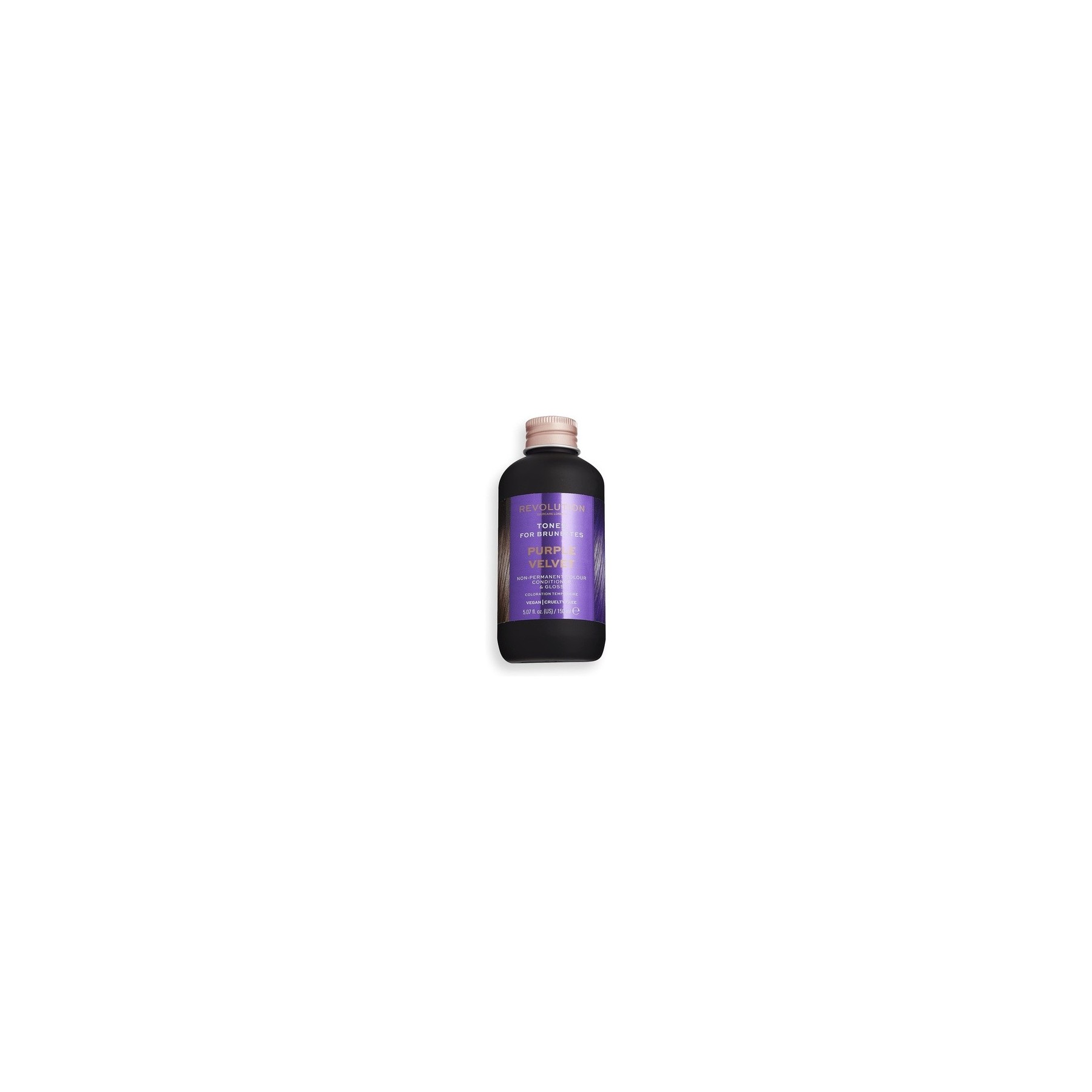 MakeUp Revolution Velvet for Brunettes Purple 150ml