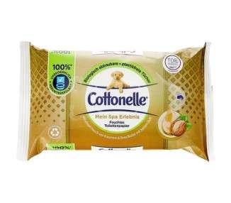 Cottonelle Moist My Spa Experience with a Touch of Cashmere & Shea Butter with Gentle Scent 42 Tissues