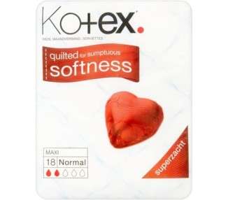 Kotex Maxi 18 Normal Sanitary Towels