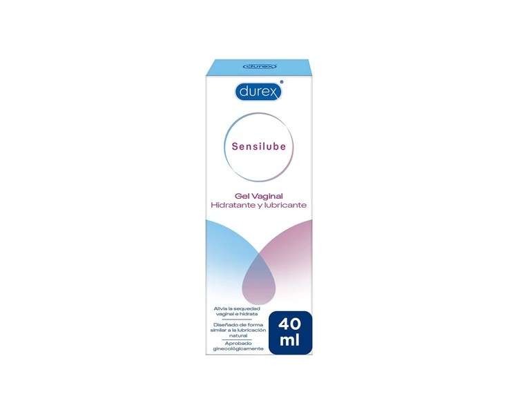 Durex Sensilueta Water Based Vaginal Lubricant 40ml
