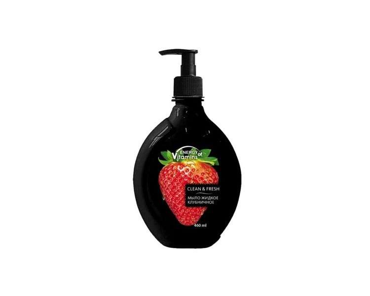 Energy of Vitamins Strawberry Fresh Liquid Soap 460ml Pump