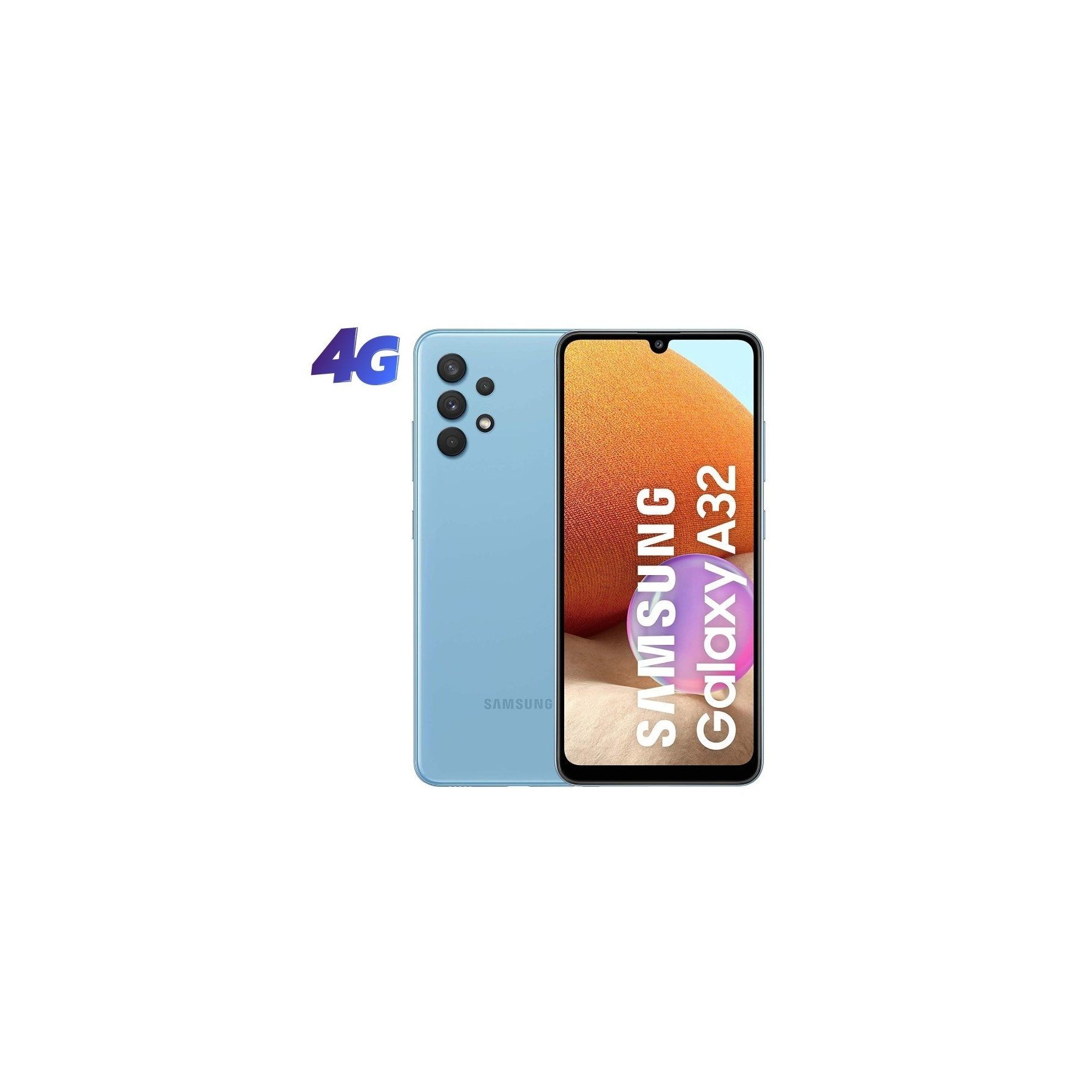 Smartphone samsung galaxy a32 4gb/ 128gb/ 6.4'/ azul